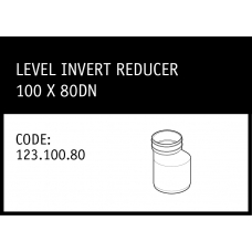 Marley Solvent Joint Level Invert Reducer 100 x 80DN - 123.100.80